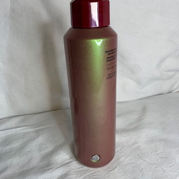 Starbucks 20oz vacuum insulated water bottle Ombré Burgundy/Green - Picture 2 of 10